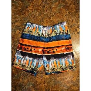 Margaretaville mens Hawaiian Swim Shorts‎ Size Lg